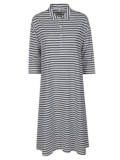 Cotton polo dress