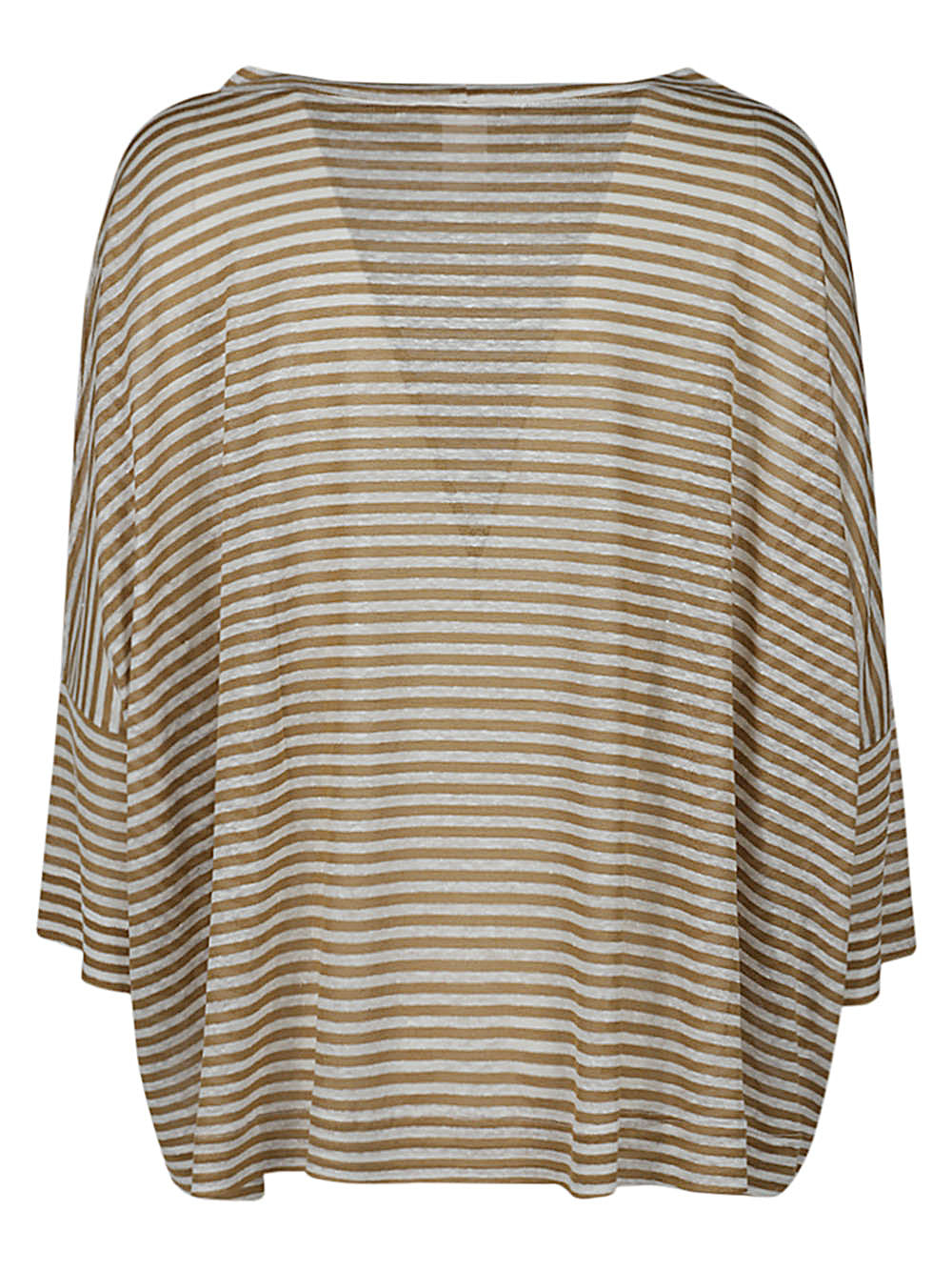 Linen striped sweater