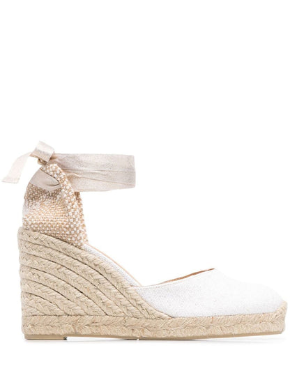 Carina raffia wedge espadrilles