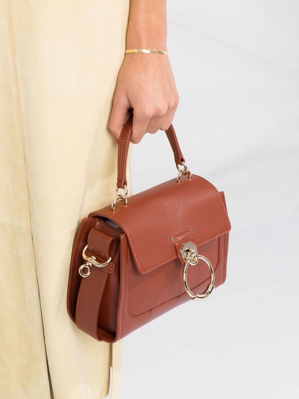 Tess mini leather handbag