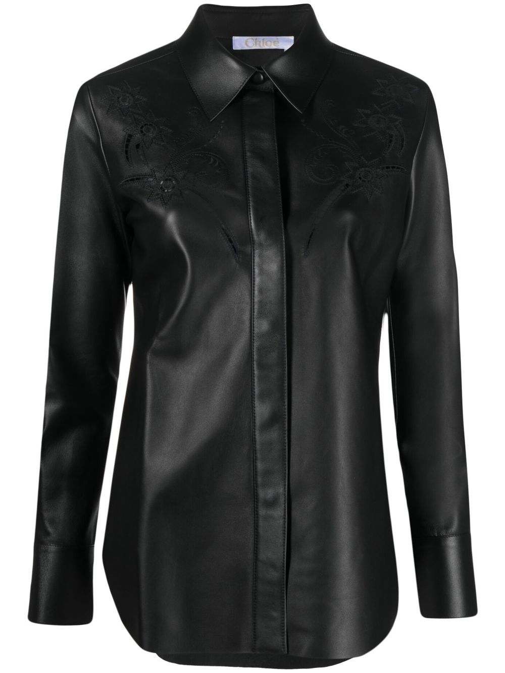 Leather shirt