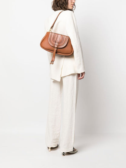 Marcie leather shoulder bag