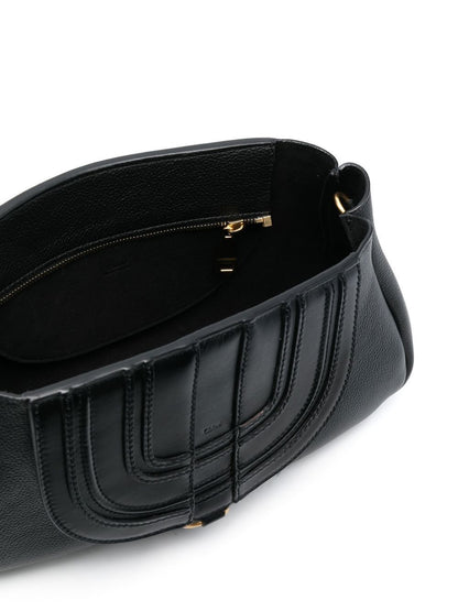 Marcie leather shoulder bag