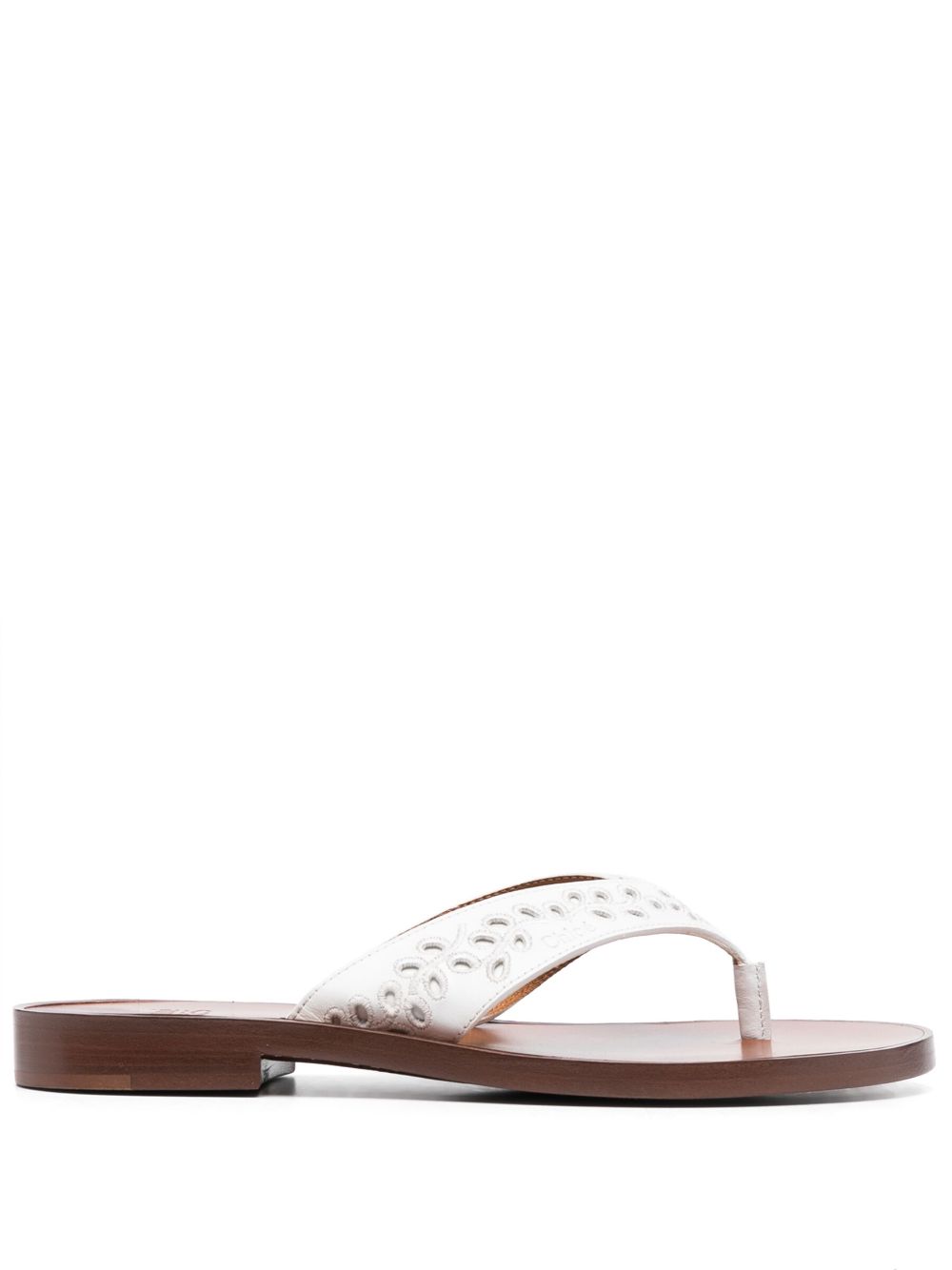 Paz leather thong sandals