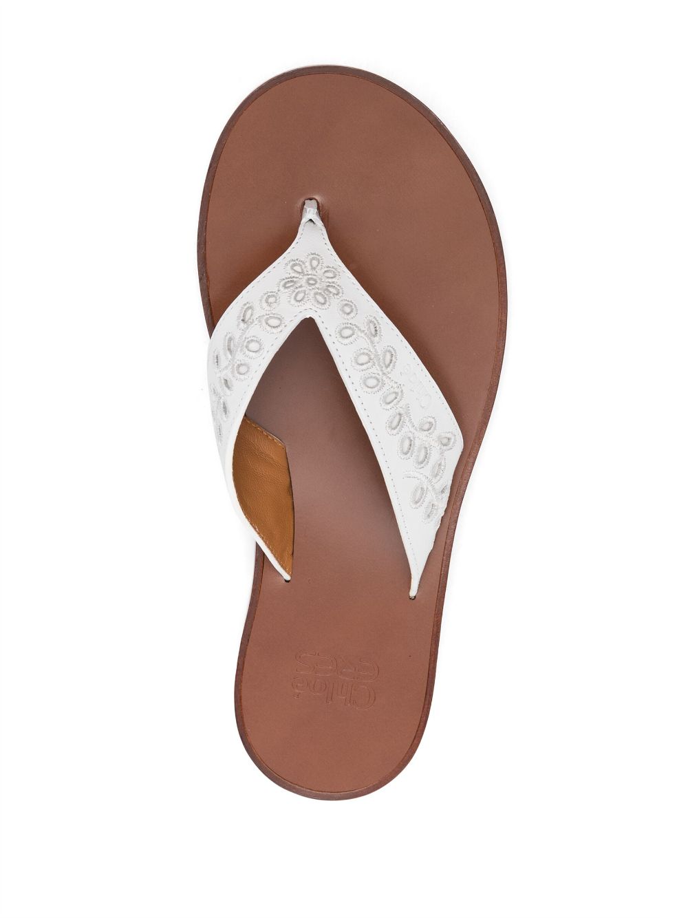 Paz leather thong sandals