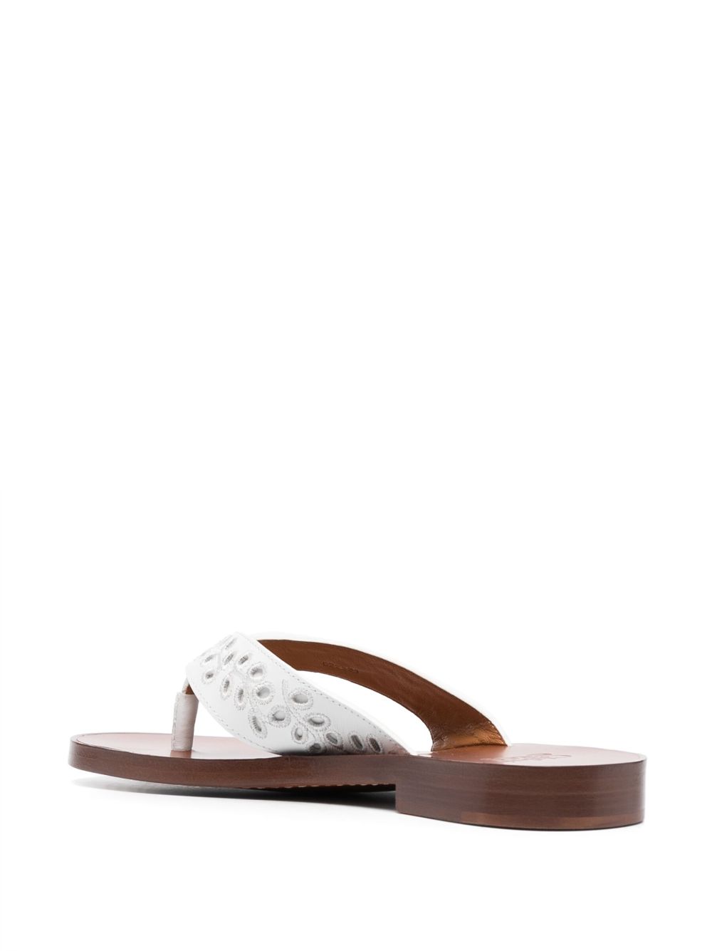 Paz leather thong sandals