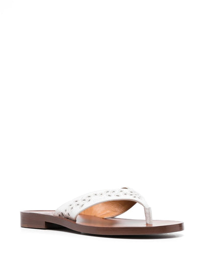 Paz leather thong sandals