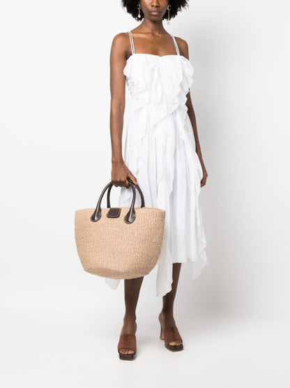 Palma raffia shopping bag