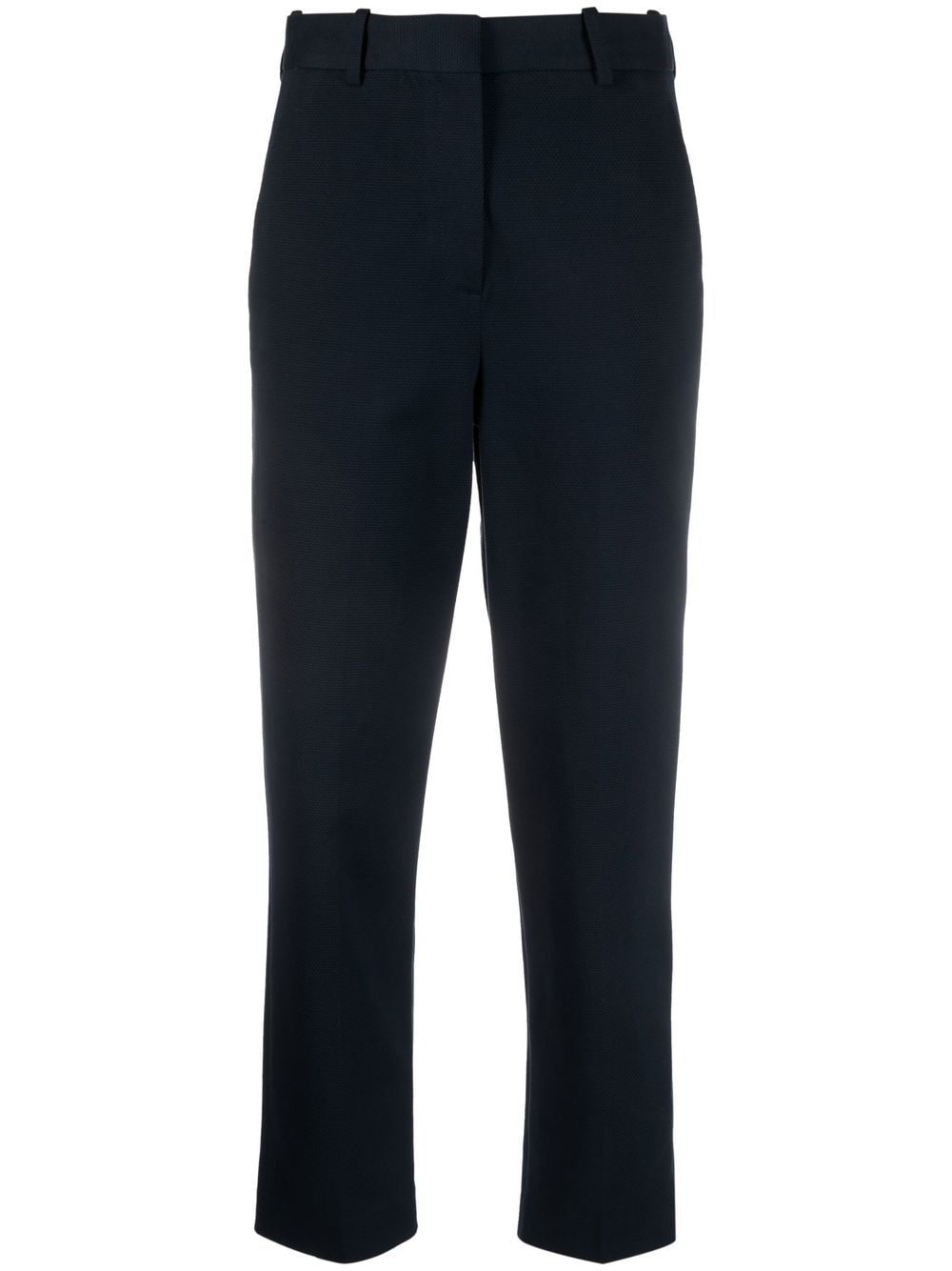 Cotton cropped trousers