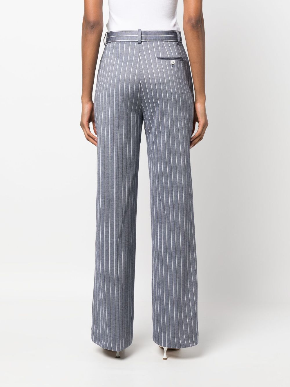 Striped trousers