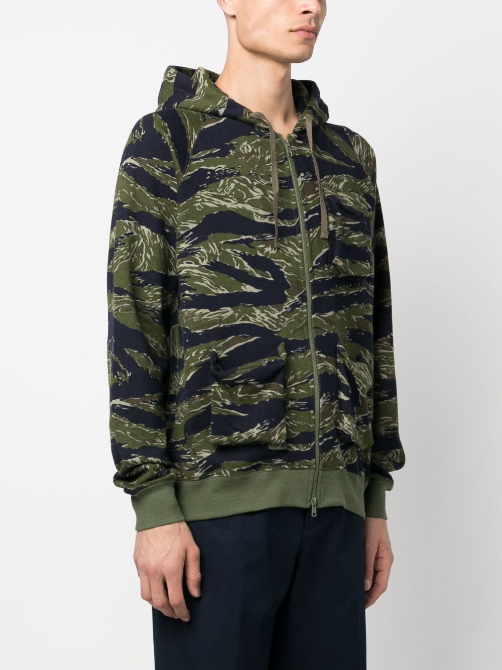 Printed parka