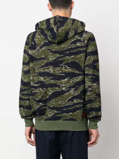 Printed parka