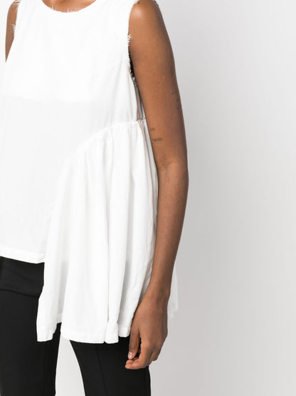 Asymmetric tank top