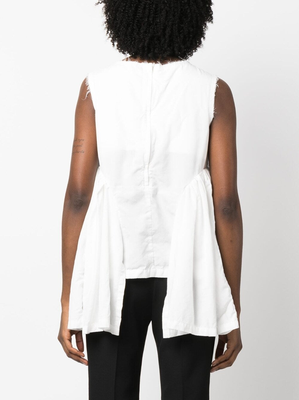 Asymmetric tank top