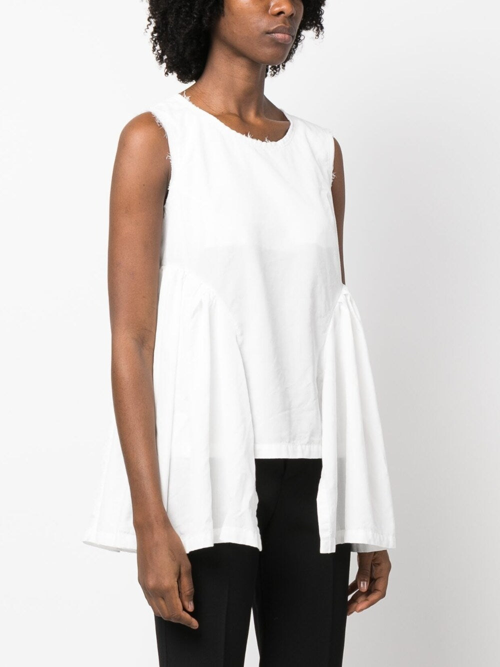 Asymmetric tank top