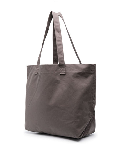 Logo cotton tote bag