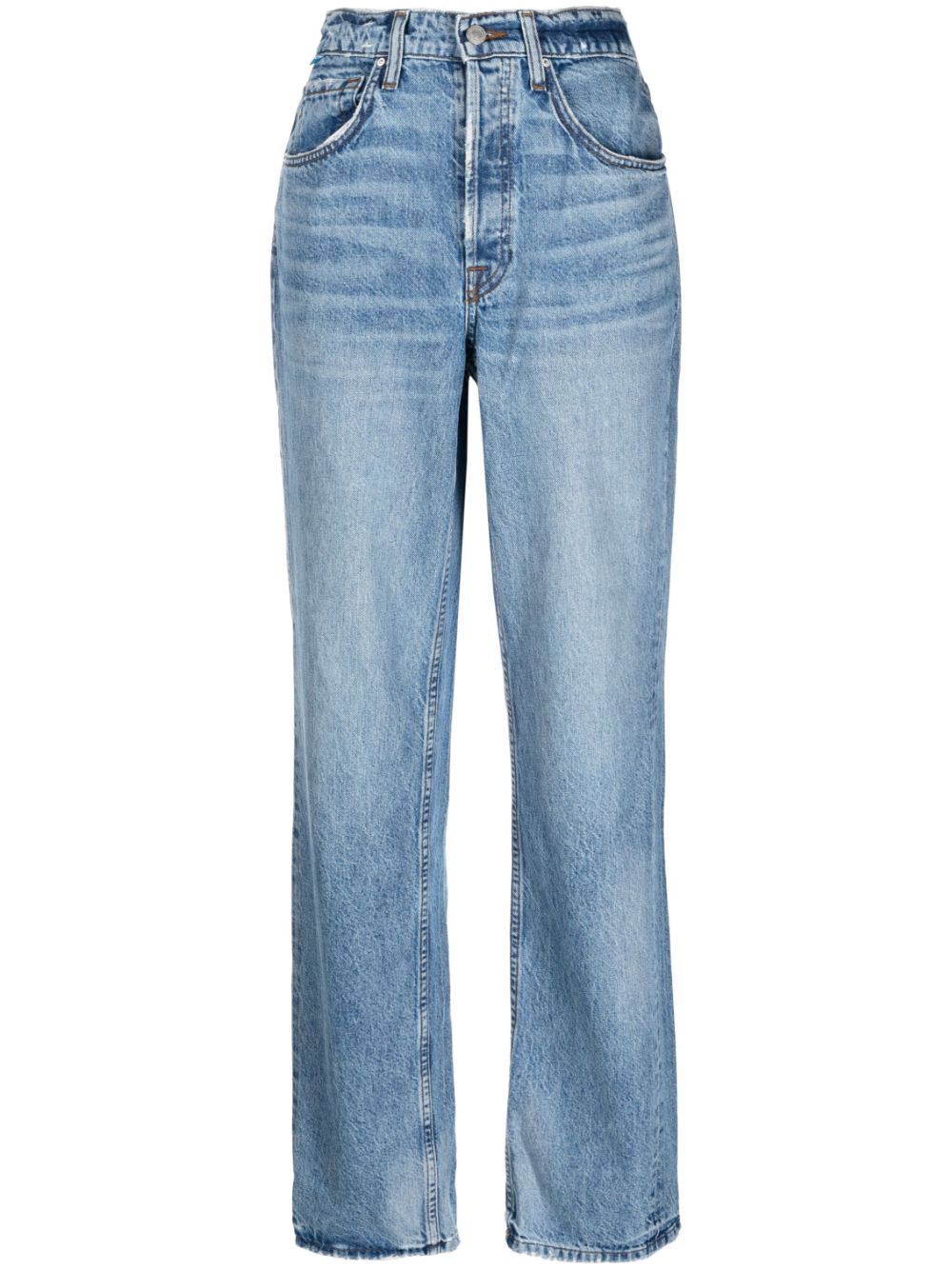 Relaxed fit denim jeans