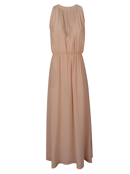 Silk long dress