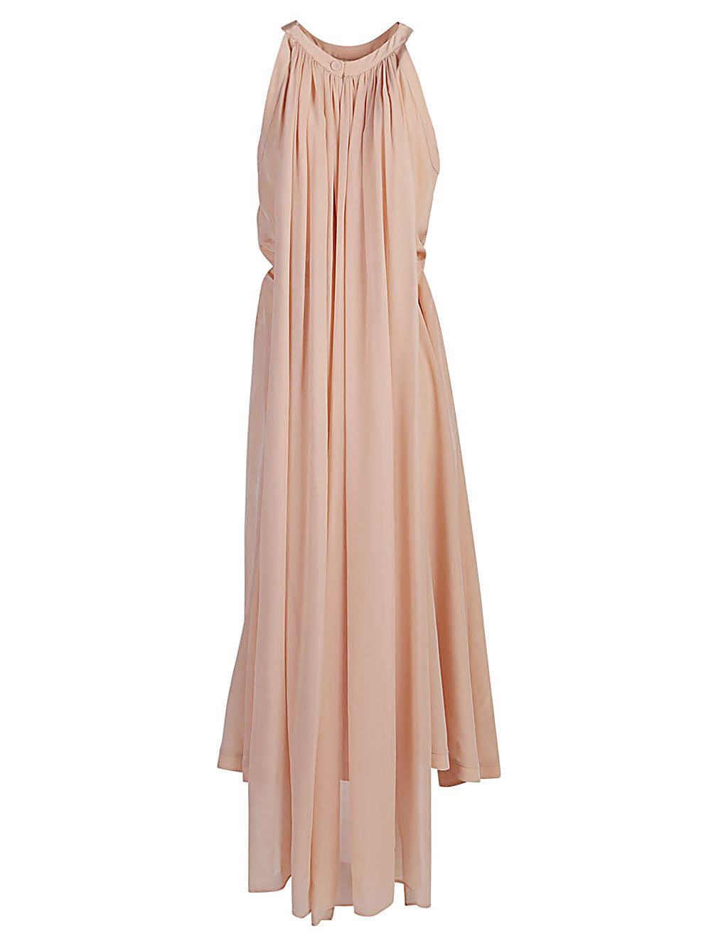 Silk midi dress