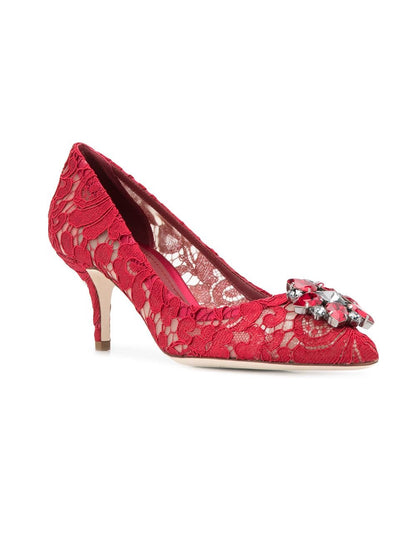 Bellucci lace pumps