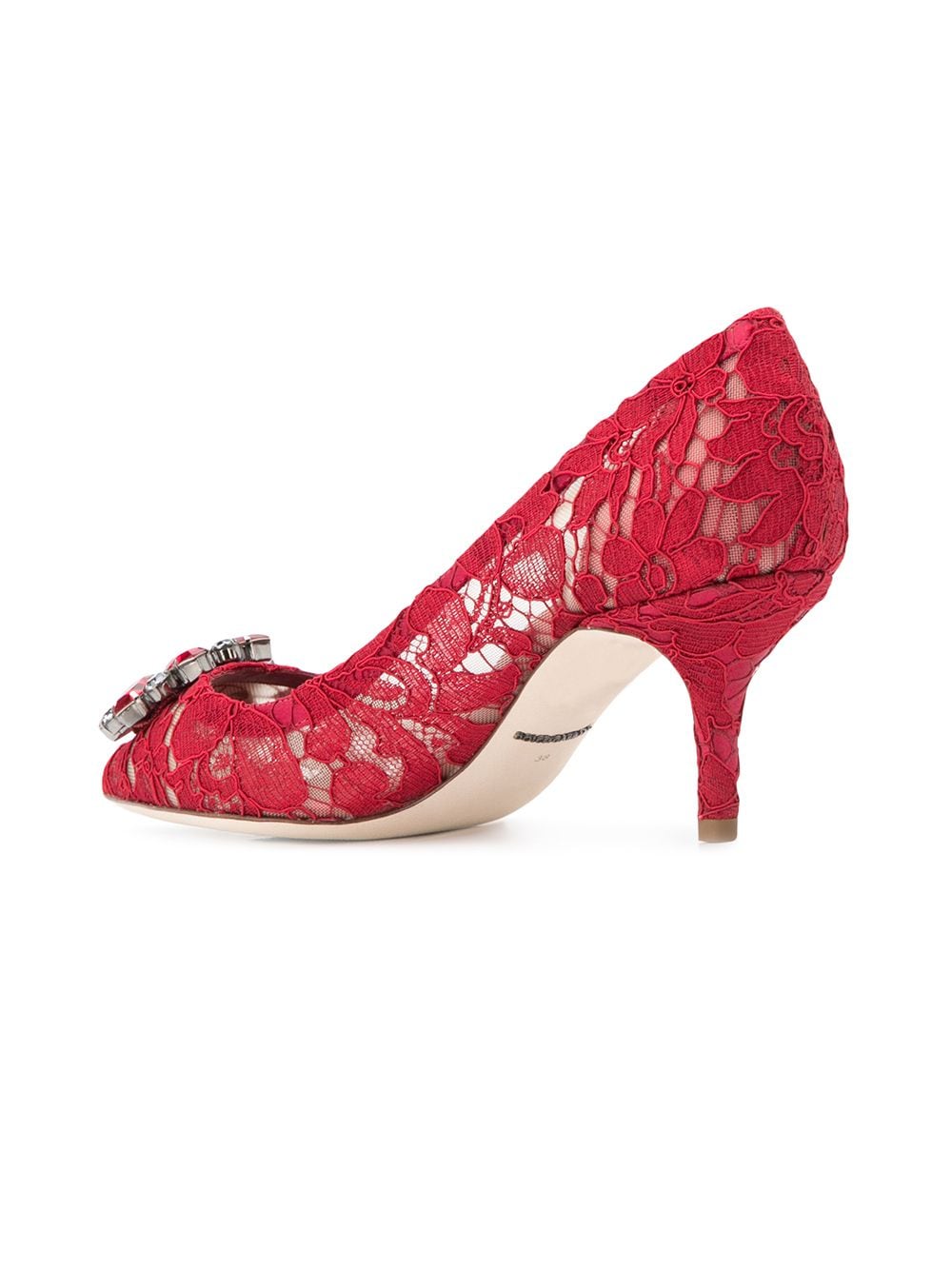 Bellucci lace pumps