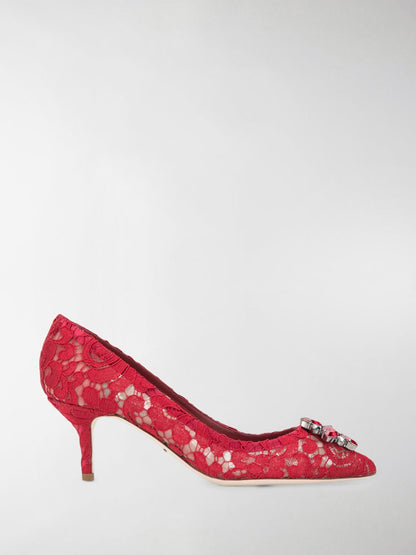 Bellucci lace pumps