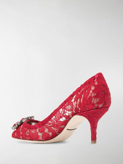 Bellucci lace pumps