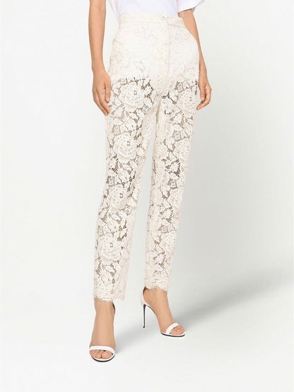 Lace trousers