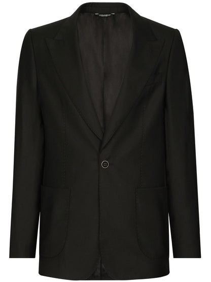 Single-breasted blazer jacket