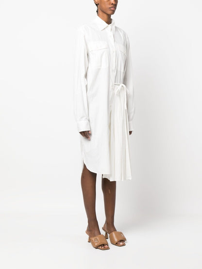 Cotton poplin dress