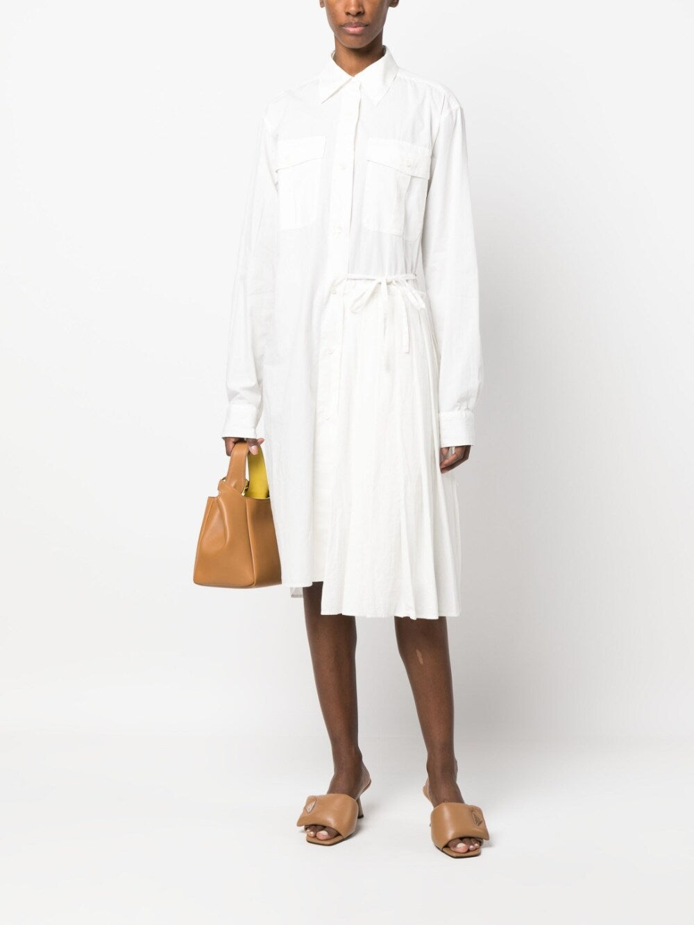 Cotton poplin dress