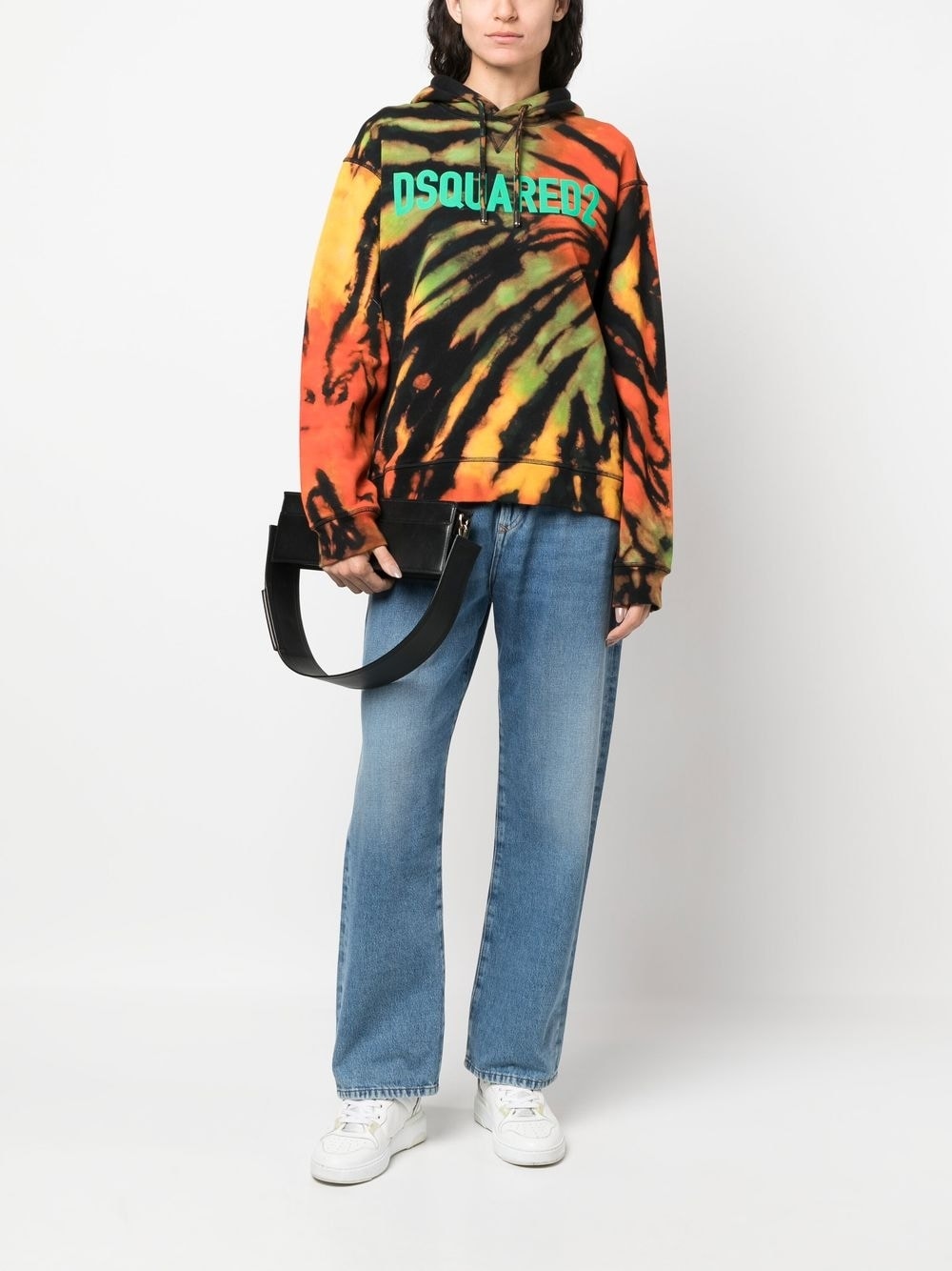 Tie & dye jamaica hoodie