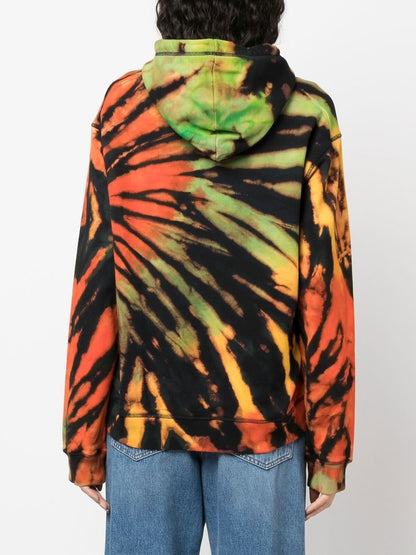 Tie & dye jamaica hoodie