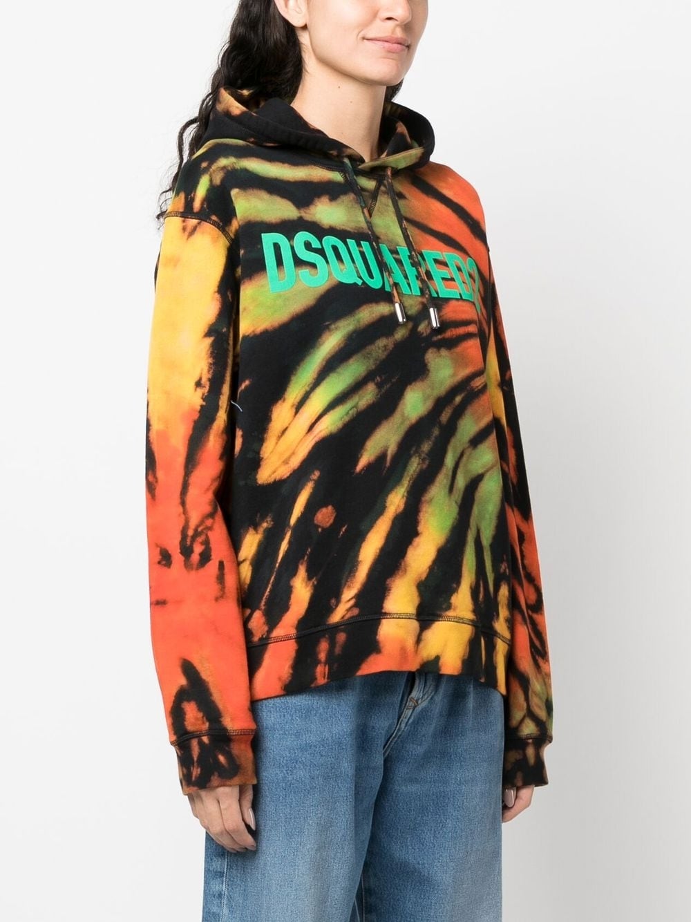 Tie & dye jamaica hoodie