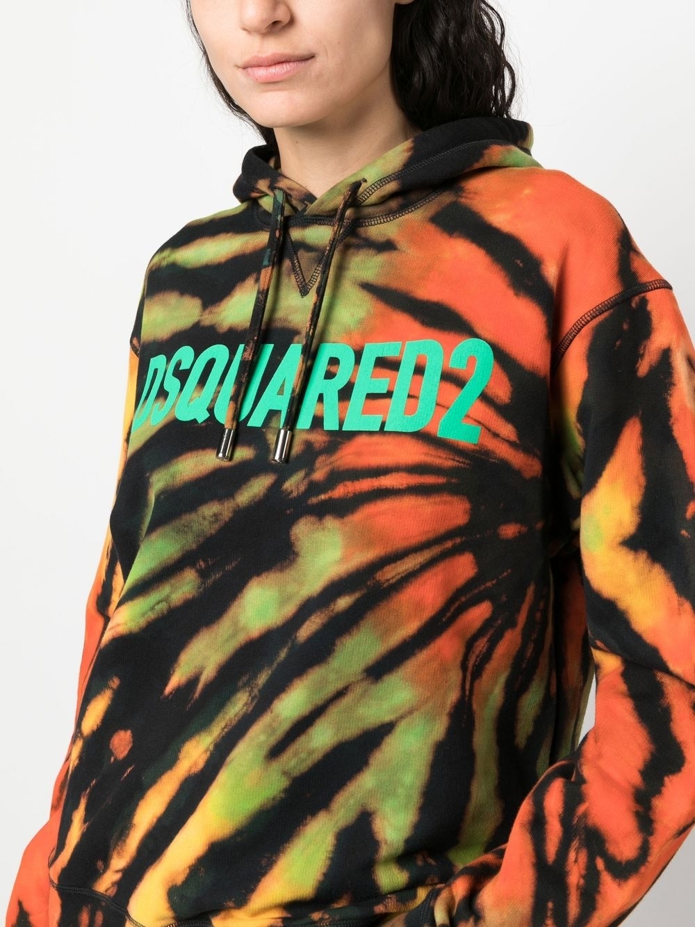 Tie & dye jamaica hoodie