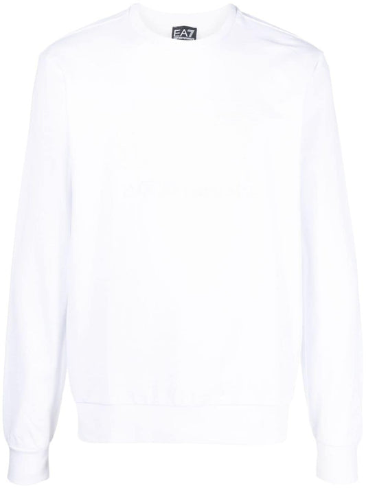 Logo cotton crewneck sweatshirt