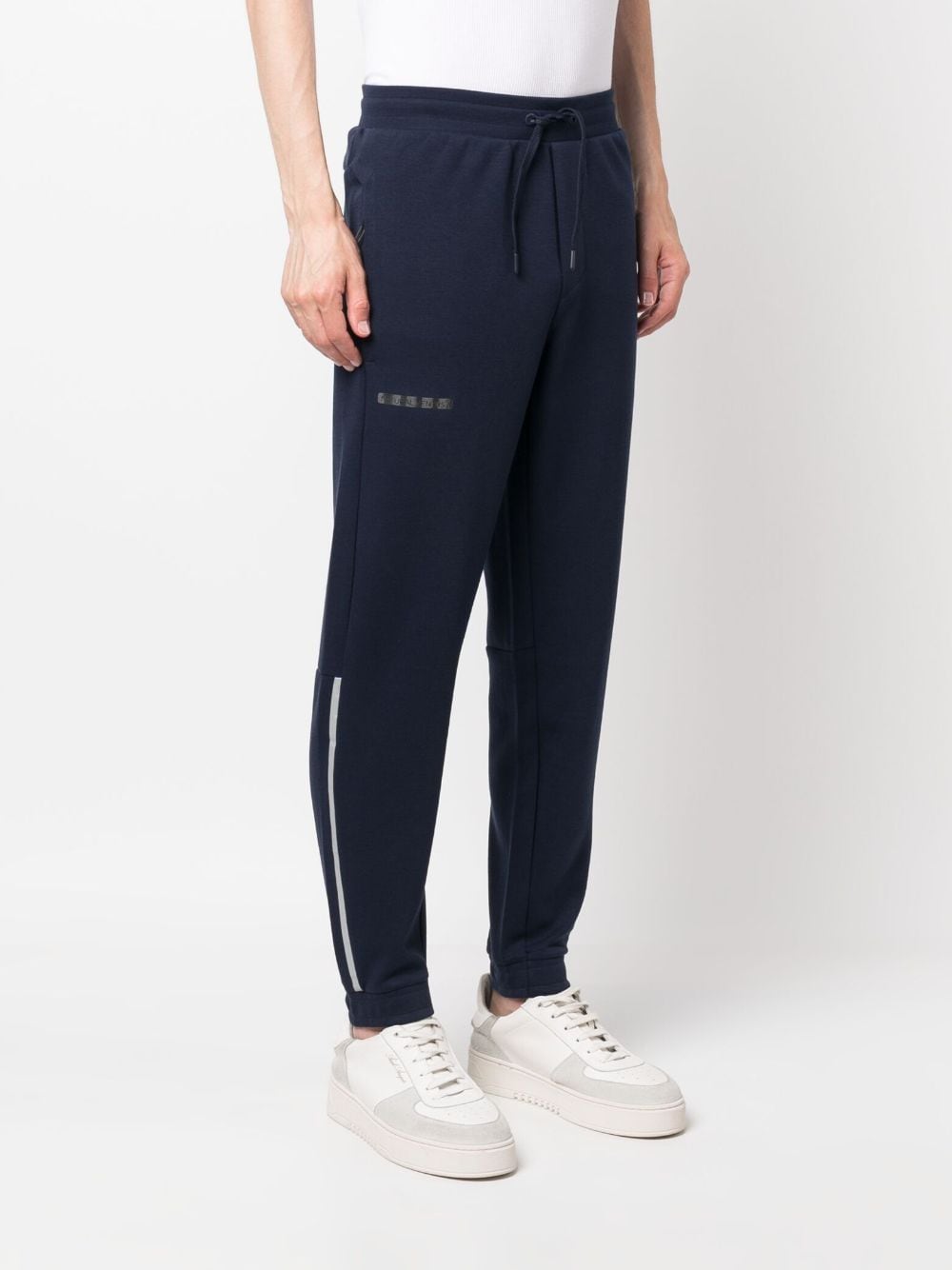 Logo cotton blend sweatpants