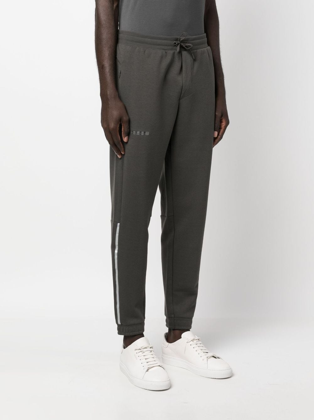 Logo cotton blend sweatpants