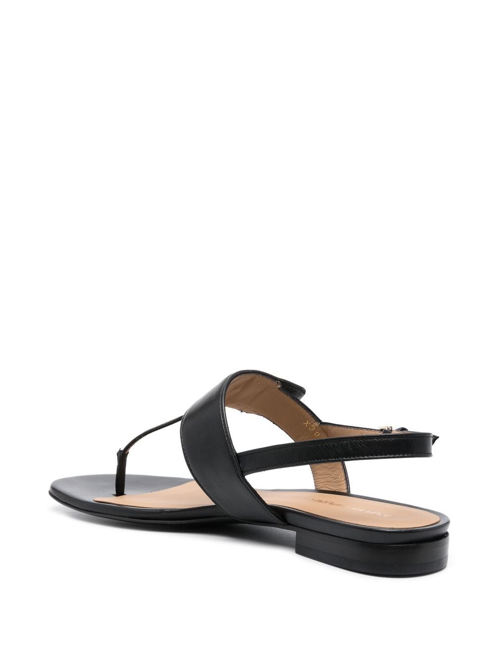 Leather thong sandals