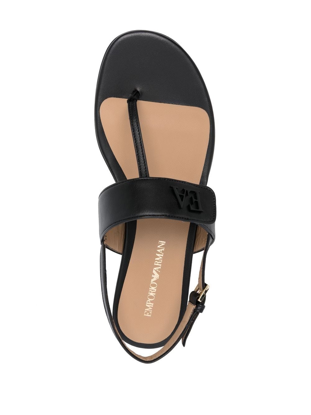 Leather thong sandals