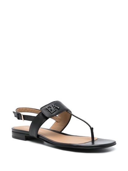 Leather thong sandals