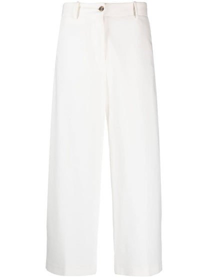 Wide leg trousers