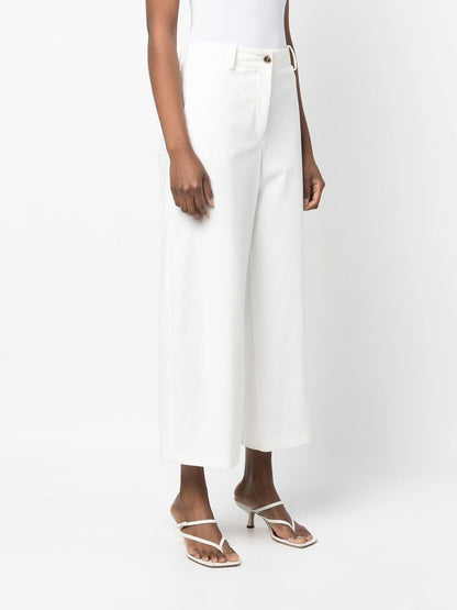 Wide leg trousers