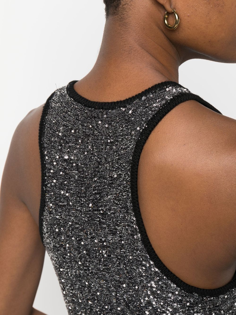 Sequin tank top