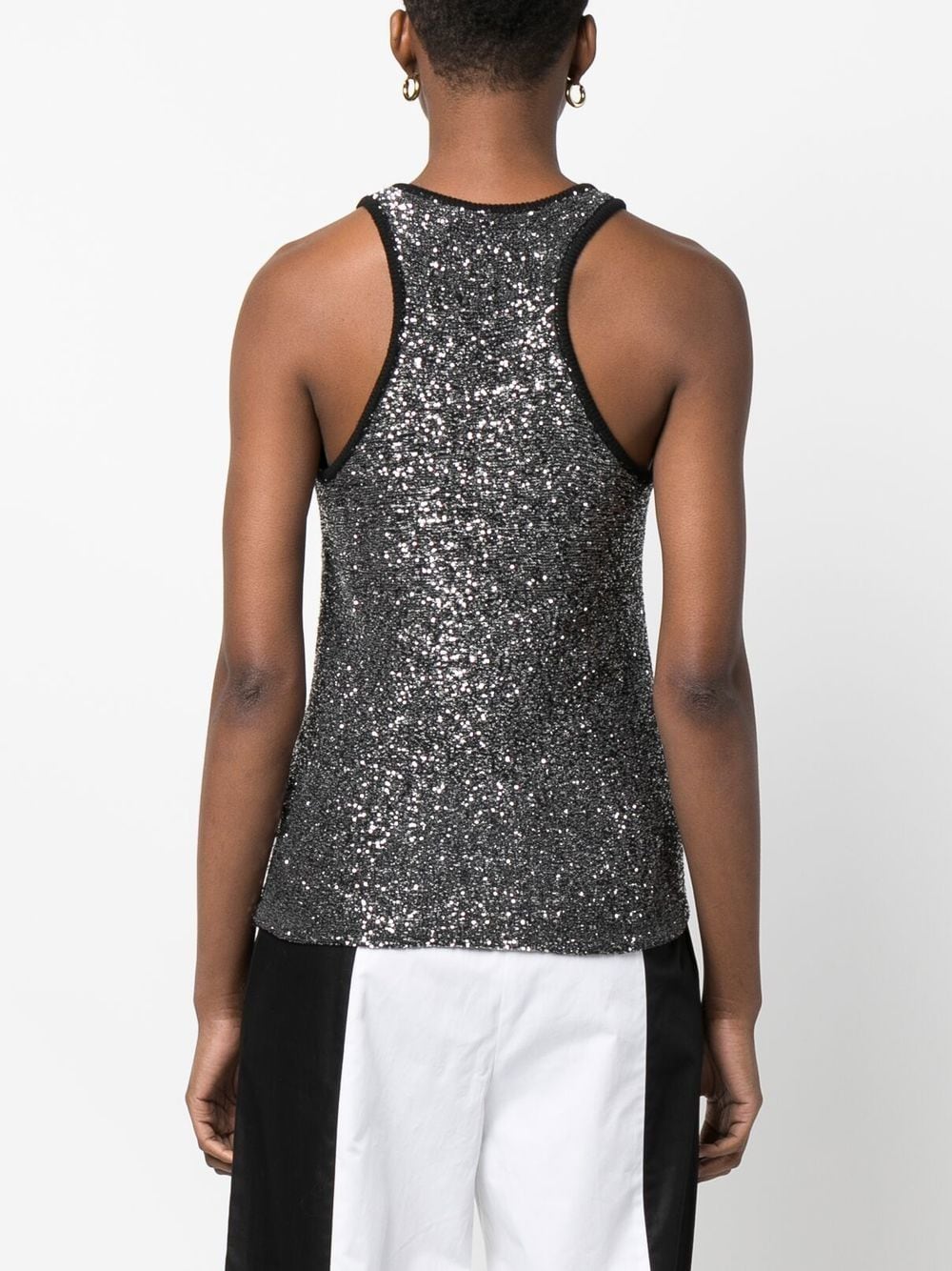 Sequin tank top