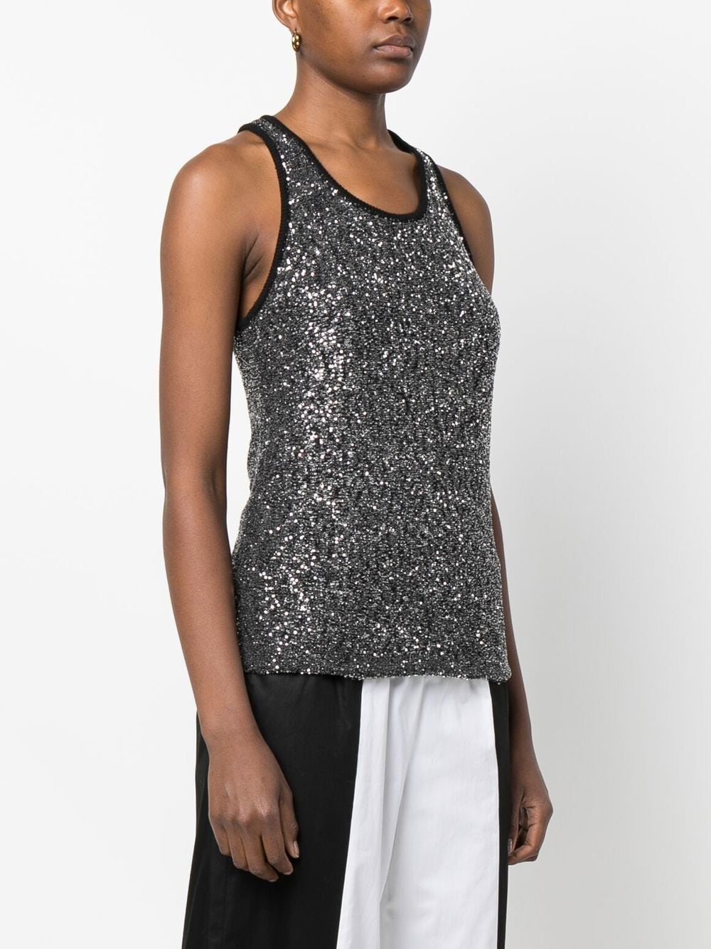 Sequin tank top