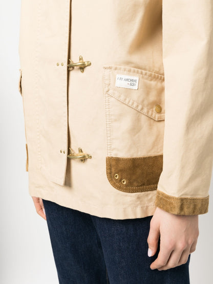 Cotton 4 hooks jacket