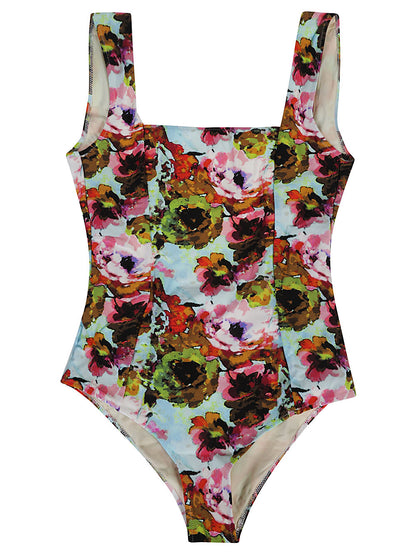 Marbella printed one-piece swimsuit