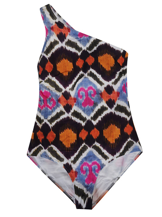 Cadaques printed one-piece swimsuit