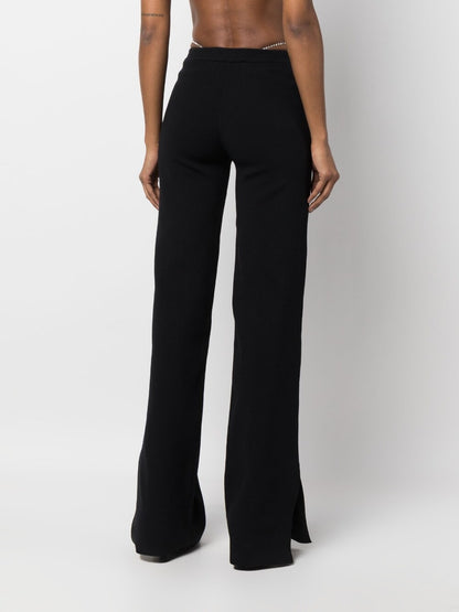 Wide leg trousers